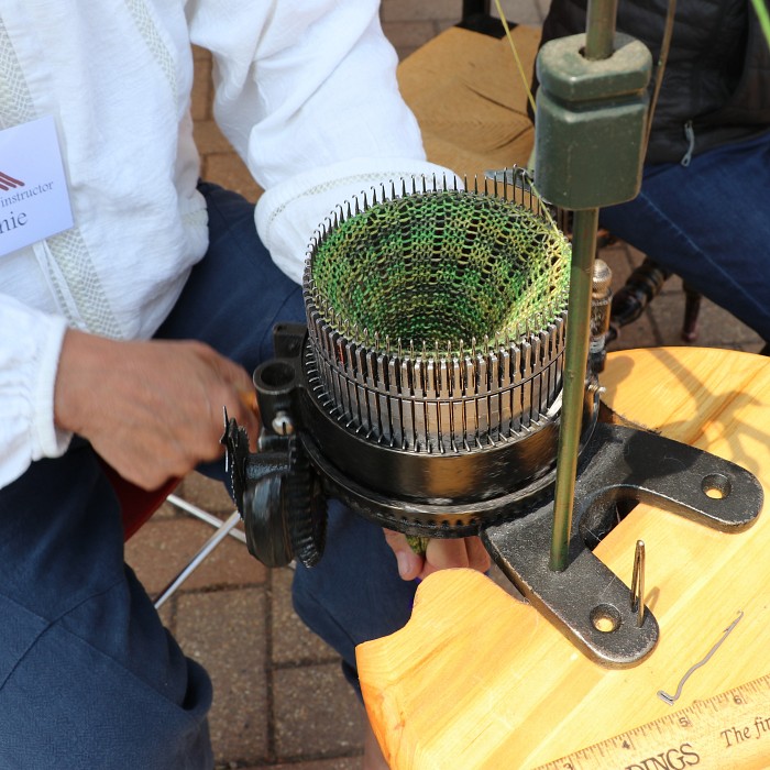Teaser image for The Magic and Mechanics of the Antique Circular Sock Knitting Machine