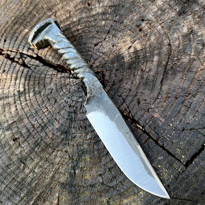 Teaser image for Forge a Railroad Spike Knife