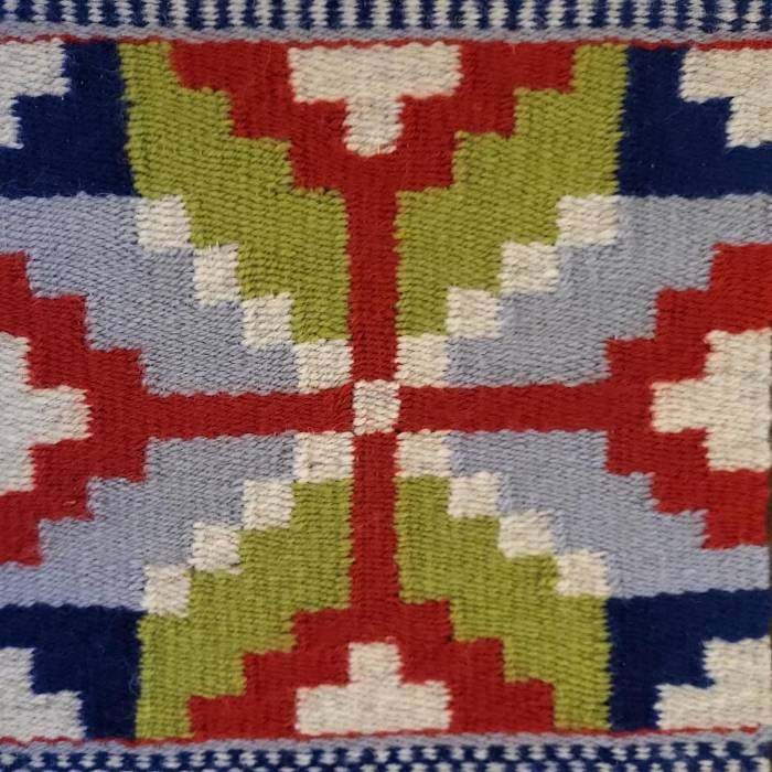 Teaser image for Scandinavian Squareweaving on a Tabletop Warp-Weighted Loom
