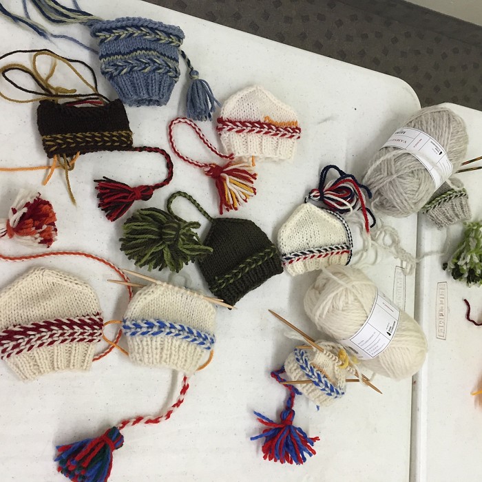Sami knitting techniques