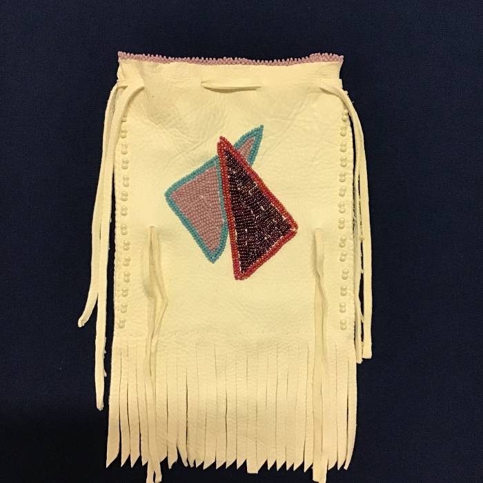 Teaser image for Beaded Leather Bag