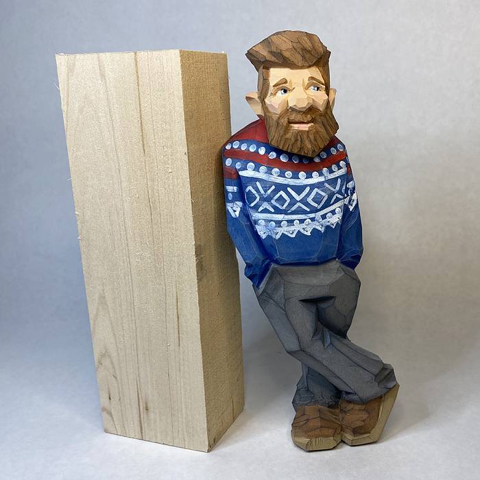 Teaser image for Figure Carving: Scandinavian Style, Wood Week Edition