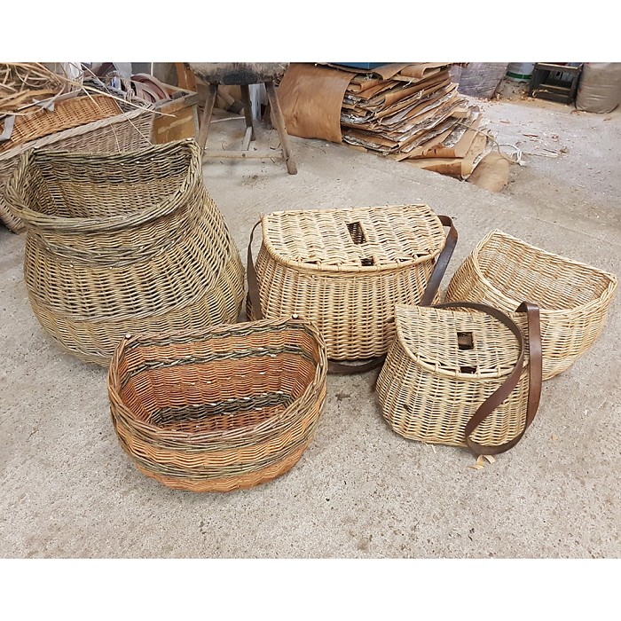 Teaser image for Willow Fishing Creel, Backpack, or Bike Basket