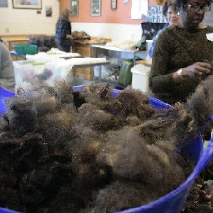Teaser image for Processing Raw Wool for Felting