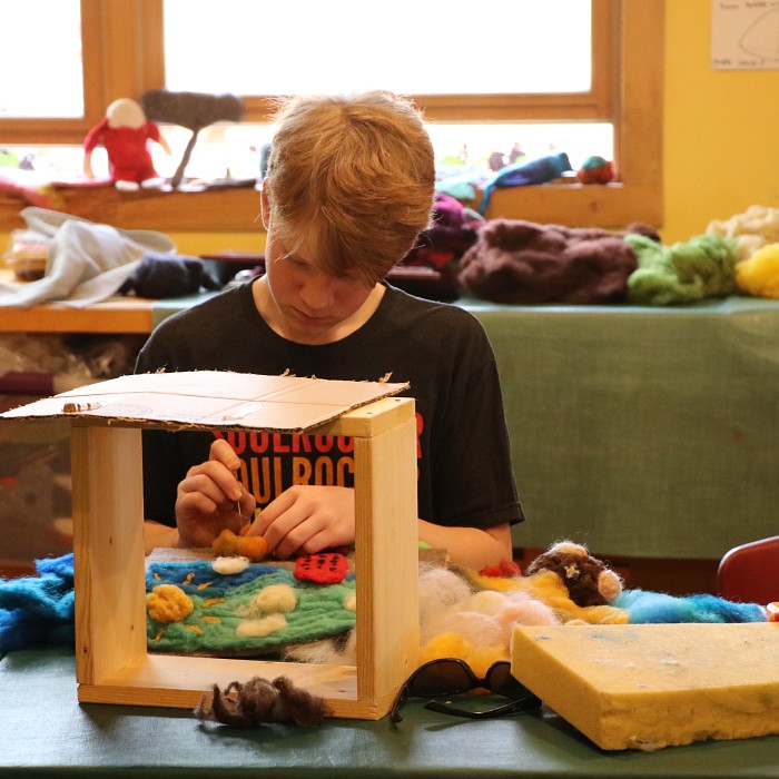 Teaser image for Felted Dioramas for Families: Make a Scene!