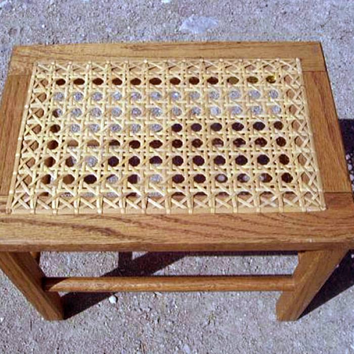 Teaser image for Hole-to-Hole Cane Footstool