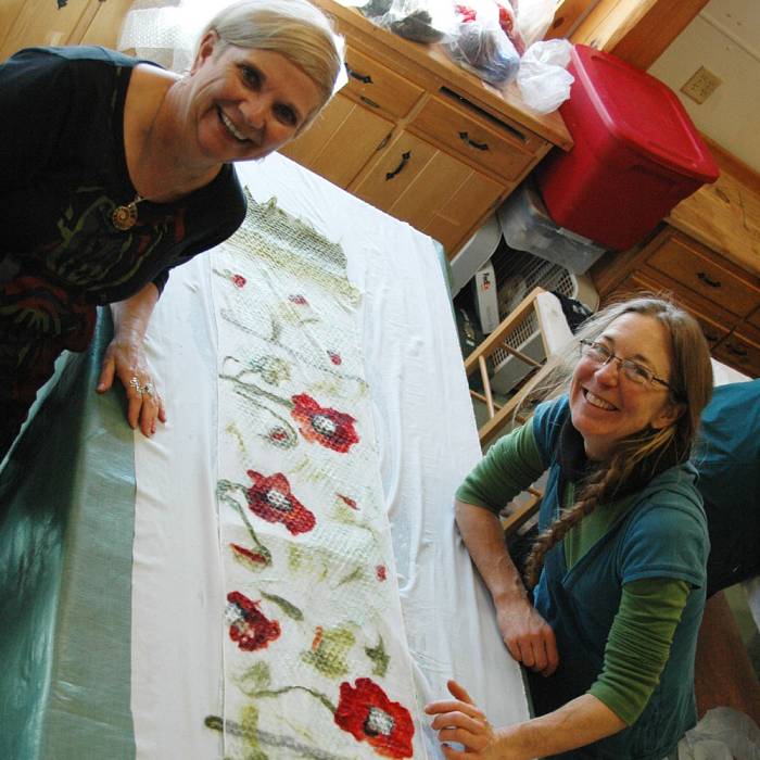 Teaser image for Nuno Felting: Scarves & Wraps