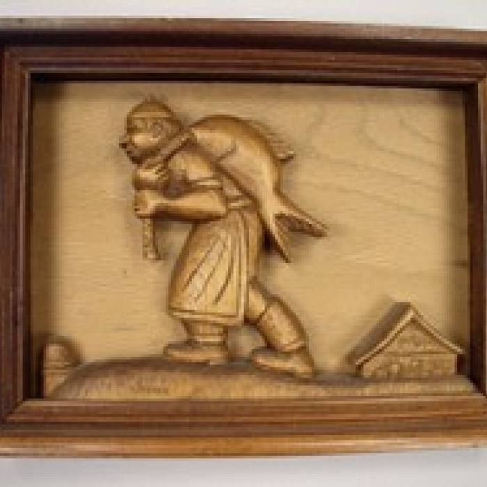 Teaser image for Relief Carving: Fisherman Figure and Finishing Techniques