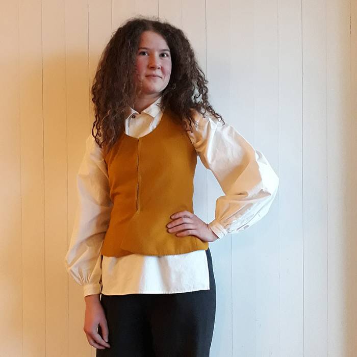 Teaser image for Traditional Swedish Folk Dress: Women’s Fitted Vest